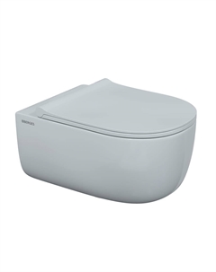 Подвесной унитаз Ego 082118 белый, с крышкой микролифт Berges