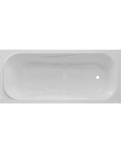 Ванна из литьевого мрамора Альфа 170х70 ФР 00006565 белая пристенная Эстет