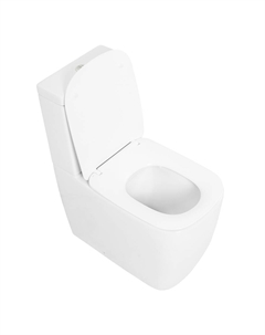 Унитаз-компакт Lux CZR-159-CPR белый c сиденьем Cezares