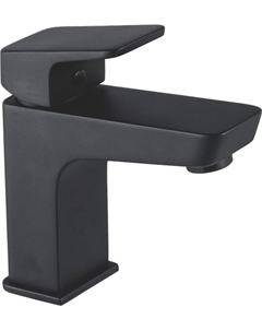 Смеситель для раковины Gotic AF440-10B черный Aquanet