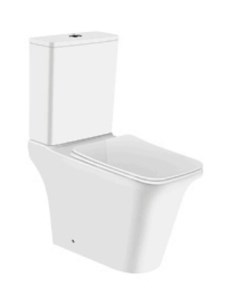 Напольный унитаз Nivolet CT8457 с крышкой белый Ceruttispa