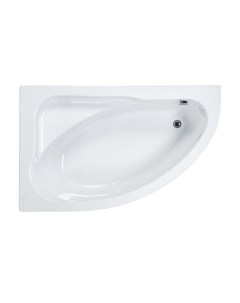 Акриловая ванна Welna 160Х100 асимметричная левая белая ZRU9302997 Roca