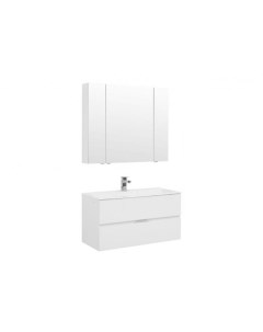 Комплект мебели Алвита 100 белый 00237360 Aquanet