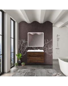Мебель для ванной комнаты Marino h60 90 см Rovere Moro Belbagno