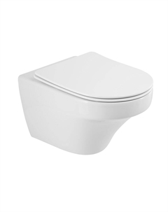 Унитаз подвесной Duet CZR-2462-TH-TOR безободковый, без сиденья Cezares