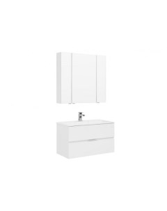 Комплект мебели Алвита 90 белый 00237349 Aquanet