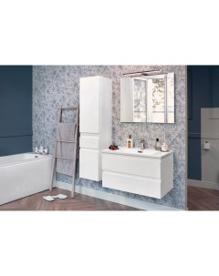 Мебель для ванной комнаты Madeleine EB2054 J51 100 см 2 ящика матовая белая L подвесная Jacob delafon