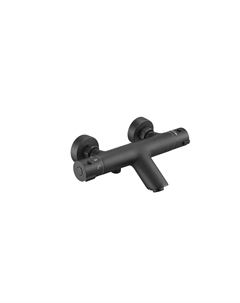 Смеситель для душа T3054 Black с термостатом, черный матовый Esko