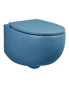 Унитаз подвесной Dot 2.0 S555T0R0V6140
 голубой матовый, без сиденья Aet
