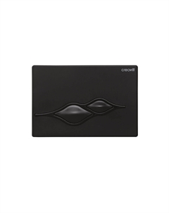 Кнопка смыва UFO GP1002.01 черная матовая Creavit