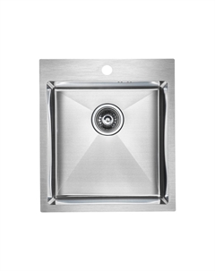 Кухонная мойка KRONER 45 PM214551-BS нержавеющая сталь Paulmark