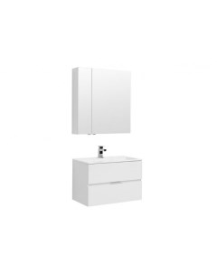 Комплект мебели Алвита 80 белый 00237347 Aquanet