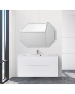 Мебель для ванной комнаты Marino H60 110 Bianco Lucido Belbagno