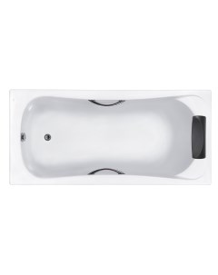 Акриловая ванна Becool 180x80 прямоугольная с отверстиями для ручек белая ZRU9302782 Roca