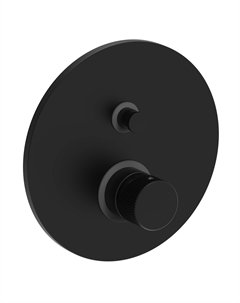 Смеситель для душа Jo Jo015NO черный матовый со встраиваемой частью Paffoni