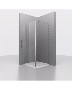 Боковая стенка Z 050 2 100х195 см для душевой двери профиль хром стекло прозрачное 6 мм Rgw