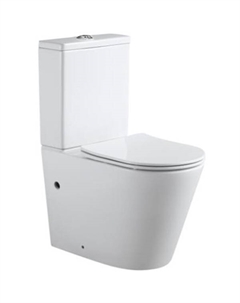 Унитаз напольный Atago 2.0 C1 с сиденьем микролифт, белый Aquanet