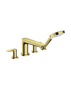 Смеситель для ванны Talis E 71748990 золото Hansgrohe
