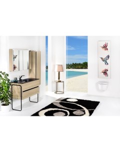 Мебель для ванной комнаты Vallessi 100 дуб светлый матовый Armadi art