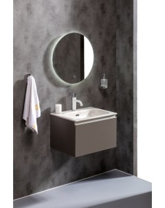 Мебель для ванной комнаты Тумба 60 антрацит глянец Armadi art