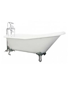 Чугунная ванна Schale chrome 170x75 Elegansa