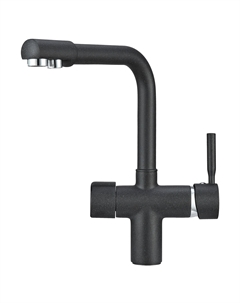 Смеситель для кухни 2088, ЧЁРНЫЙ Granula