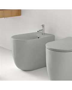 Биде напольное Nolita 35 см 532059*1 серое матовое Kerasan