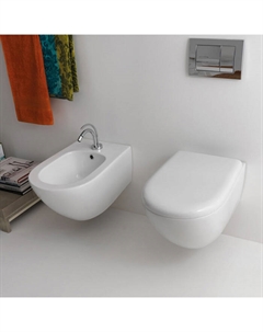 Биде подвесное Aquatech 37 см 372401*1 белое Kerasan