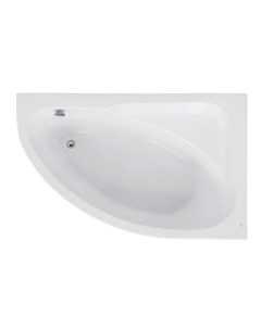 Акриловая ванна Welna 160x100 асимметричная правая белая ZRU9302998 Roca