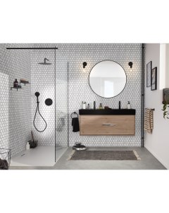 Мебель для ванной комнаты Vivienne 120 см подвесная дуб Jacob delafon