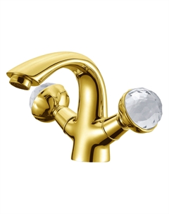 Смеситель для раковины Imperiale Presente 331 золото Boheme