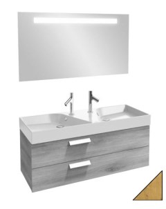 Мебель для ванной комнаты EB1305 E70 Rytmik 120 см 2 ящика для раковины ЕХM112 Z арлингтонгский дуб  Jacob delafon