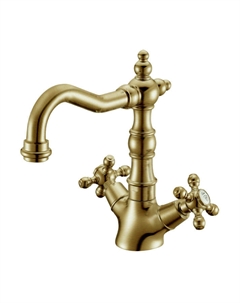 Смеситель для раковины Medici Presente 312 бронза Boheme