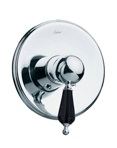 Смеситель для душа Tradizionale Nero 245 хром Boheme