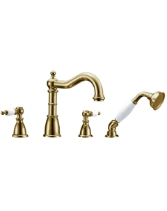 Смеситель для ванны с душевой лейкой Medici 391 бронза Boheme