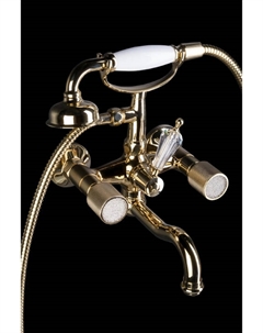 Смеситель для ванны с душем RoyalCRST 293-RoyalCRST золото Boheme