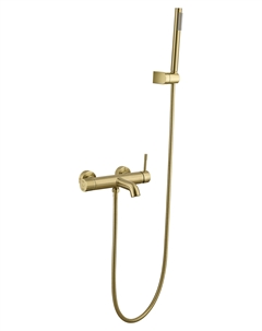 Смеситель для ванны с душем Uno 463-MG матовое золото Boheme