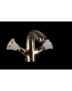 Смеситель для раковины Camelia 291-Camelia золото Boheme