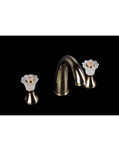 Смеситель для раковины Camelia 297-Camelia золото Boheme