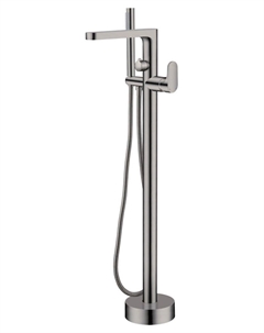 Напольный смеситель для ванны Spectre 459-GM сталь Boheme