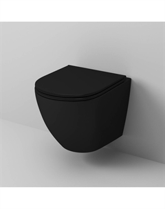 Подвесной унитаз Classic GR-4455ВMS черный матовый Grossman