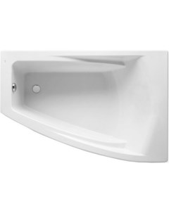 Акриловая ванна Hall Angular R 150x100 асимметричная правая белая ZRU9302865 Roca