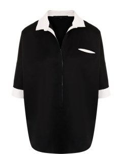 Блуза свободного кроя с коротким рукавом Tegin