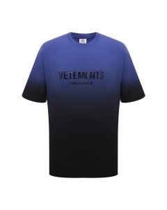 Хлопковая футболка Vetements