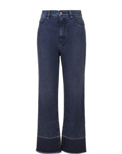Укороченные расклешенные джинсы с бахромой Rachel comey