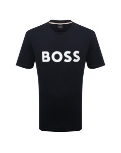 Хлопковая футболка Boss