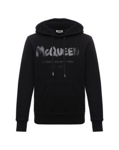 Хлопковое худи Alexander mcqueen