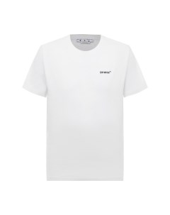 Хлопковая футболка Off-white