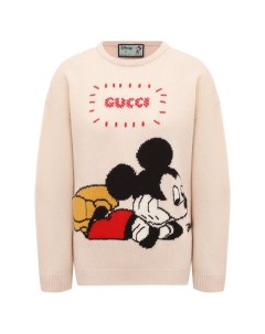 Хлопковый свитер Disney x Gucci