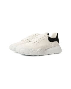 Кожаные кроссовки Court Trainer Alexander mcqueen